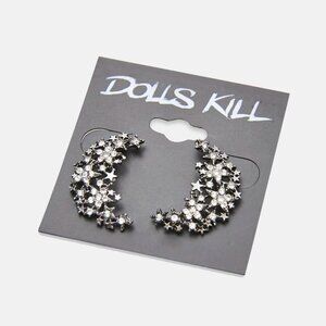 Dolls Kill Natural Wonders Rhinestone Earrings
